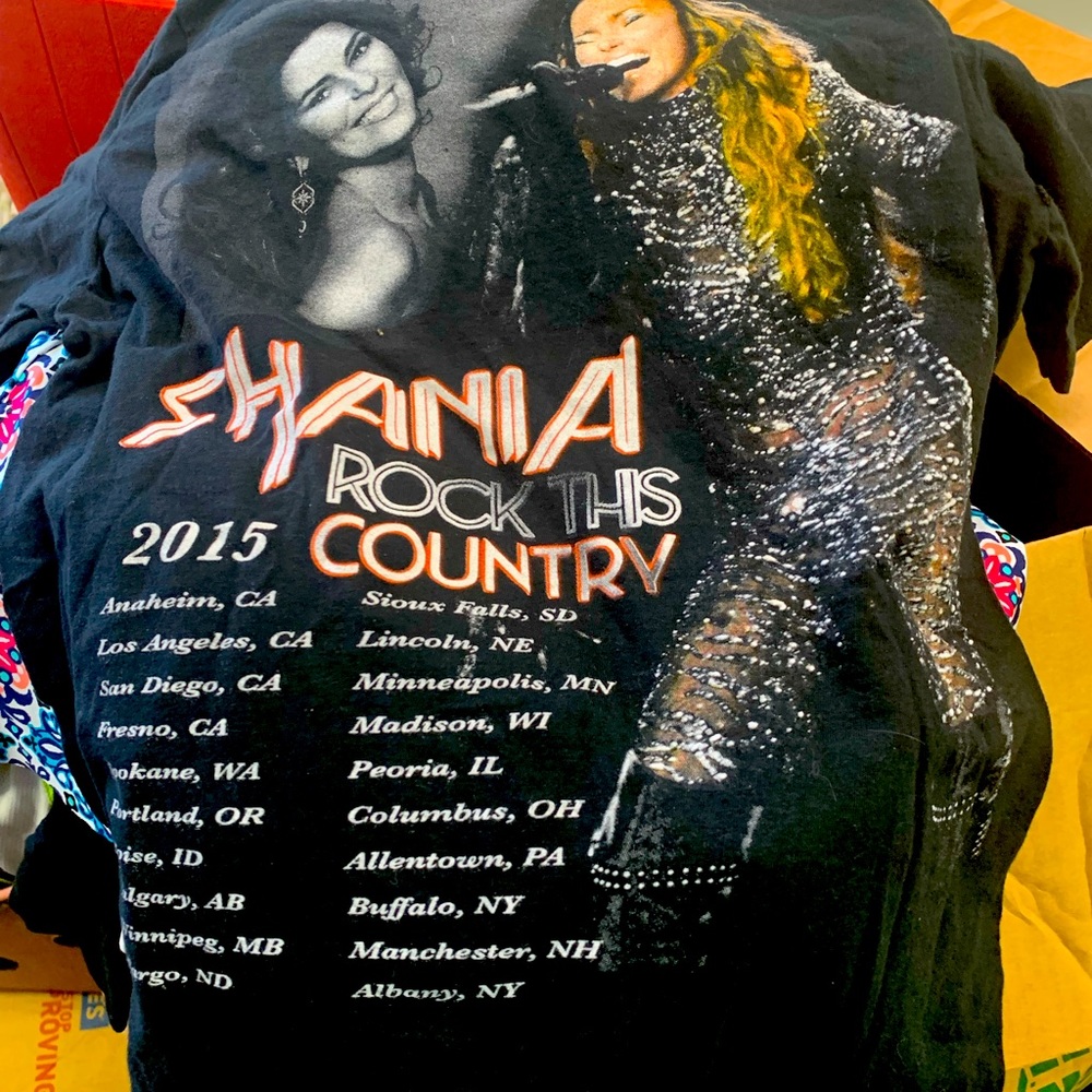 Shania tour tee